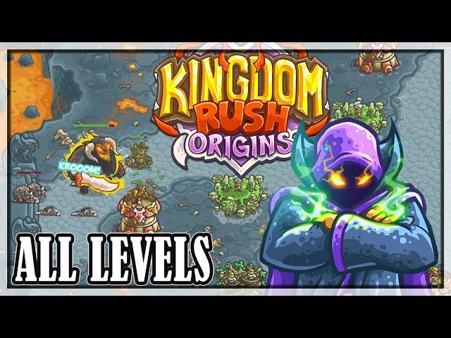 Kingdom Rush Origins [Steam, Veteran 3 stars] - All Campaign & Elite Levels | Full game