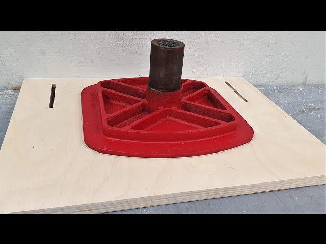 Made this device and it became 10 times easier to drill!