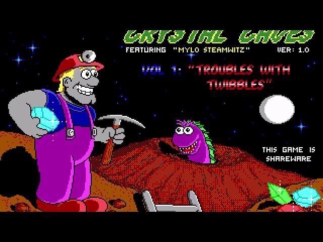 Longplay: Crystal Caves - Volume 1: Troubles with Twibbles (1991) [MS-DOS]