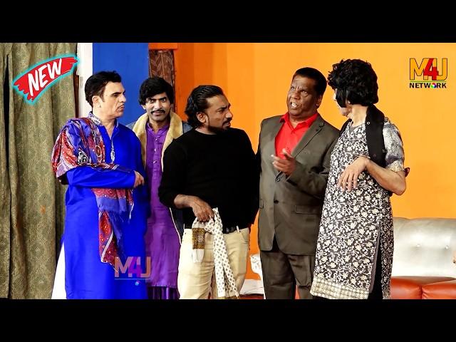 Amanat Chan and Nadeem Chitta | Sajan Abbas | New Stage Drama Murli Te Shurli | Comedy Clip 2024