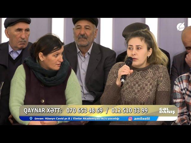 Qəndab ərinə görə ya 15000 manat alimentə görə gəlib? - Gəl Danış
