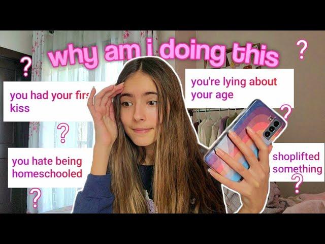 answering your ASSUMPTIONS about me *exposing myself*