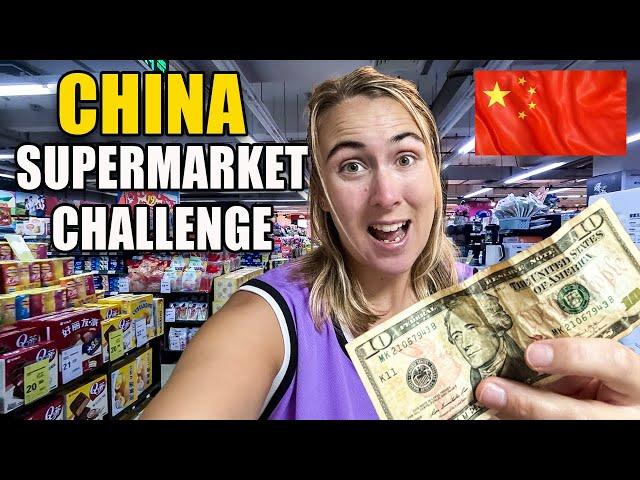 Impossible $10 Challenge in China’s Favourite Supermarket 