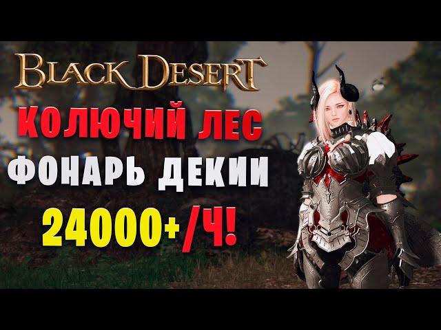 Колючий лес - Фонарь Декии | 2 свиток 24000+ | Страж в наследии | (Black Desert)