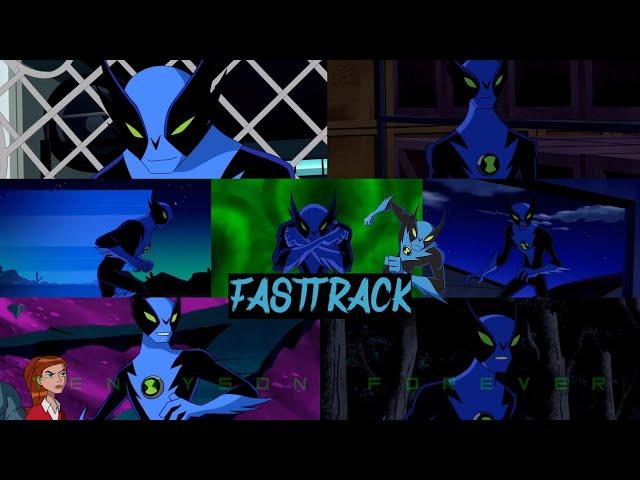 All fasttrack transformation throughout Ben 10 series