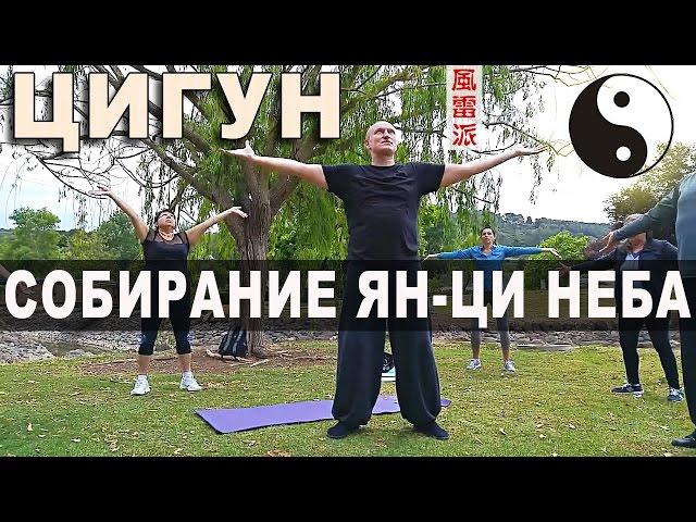 Тайцзи Ветер-Гром в Израиле. Цигун "Собирание ян-ци Неба"