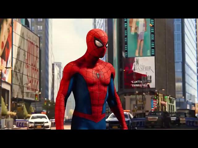 Первая драка с бандитами Амбала. Spider-Man (2018) [PS4]