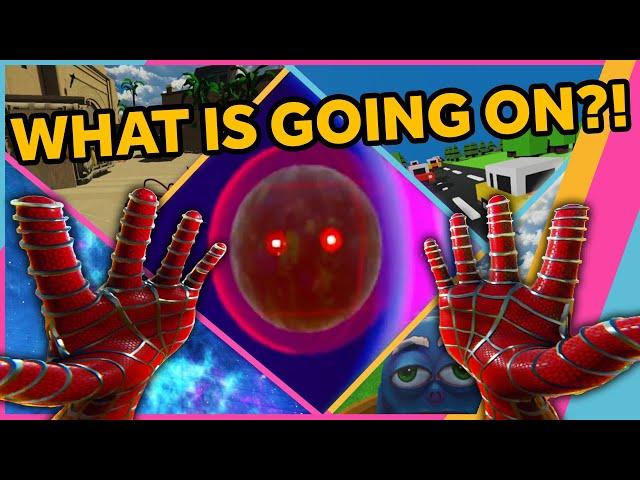 Spider-Man VR challenges THE FINAL BOSS! (BONELAB BREACHED CUSTOM MAP)