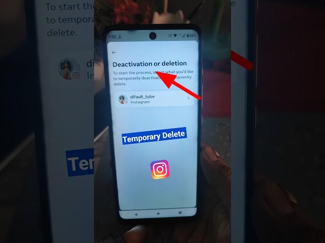 how to deactivate instagram account temporarily delete kaise kare insta ID deactivate kaise kare