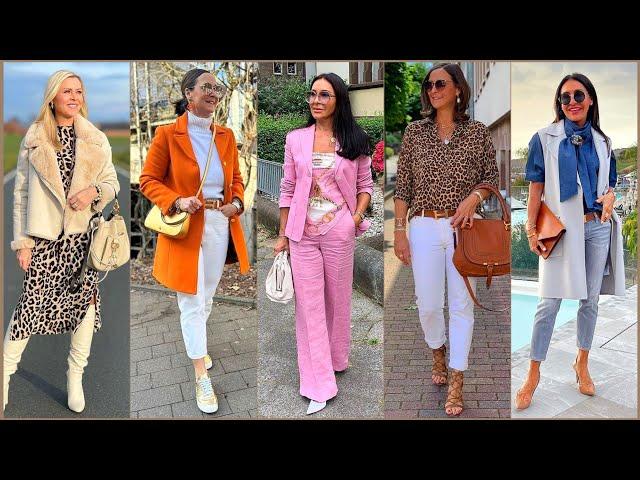 Women Winter Outfits Wear Ideas 2023 | Best office Clothes For old Women 50+ | Popular Clothing