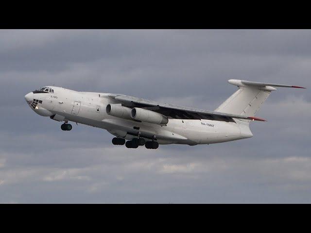 Aviacon Zitotrans - Ilyushin IL-76TD - Landing & Takeoff