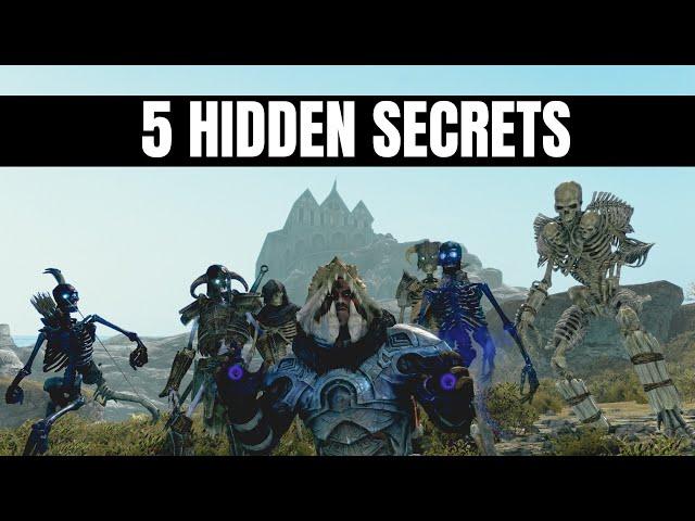 Skyrim: 5 Hidden Secrets for The Ultimate Necromancer Build