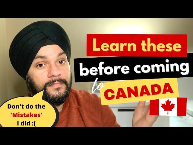 Learn these before coming to Canada as an International Student | Skills and Habits to develop.