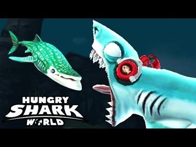 Hungry Shark World - ЛИСЬЯ АКУЛА (Thresher) - МАКСИМАЛЬНЫЙ УРОВЕНЬ