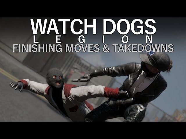 WATCH DOGS: LEGION - Combat Animations