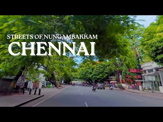 Chennai Diversion Drive | Streets of Nungambakkam [4K]