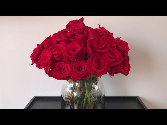 How to take care of fresh cut roses? Tips from Globalrose.com