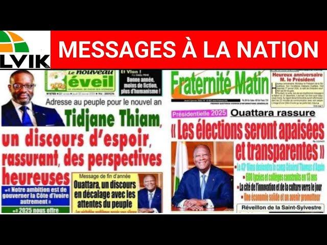 ANALYSE ET DÉCRYPTAGE COMPARÉES DES MESSAGES À LA NATION DES LEADERS POLITIQUES