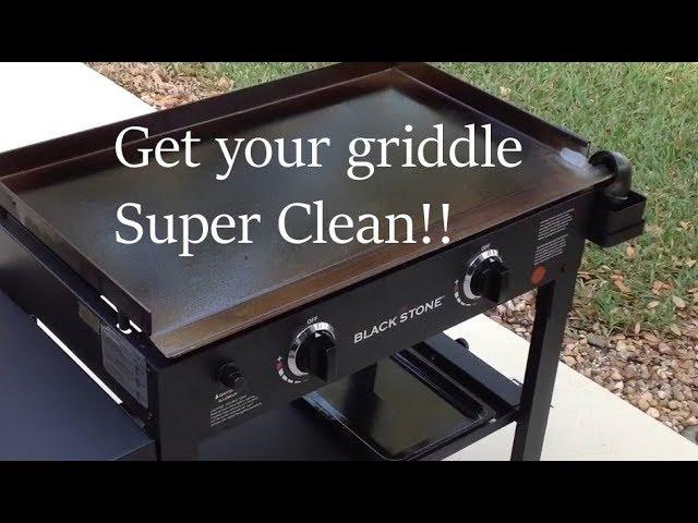 How To Clean the Blackstone and Camp Chef griddle