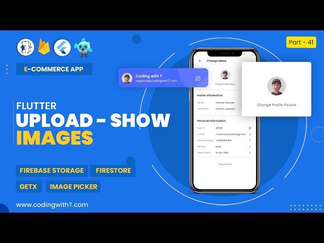 Flutter Upload Images To Firebase Storage | Display Images From Storage