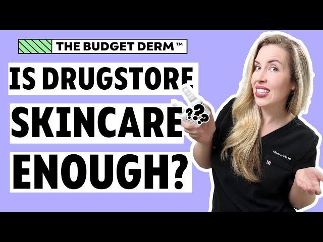 Is Drugstore Skincare Enough?! | When To Save vs. Splurge on Skincare