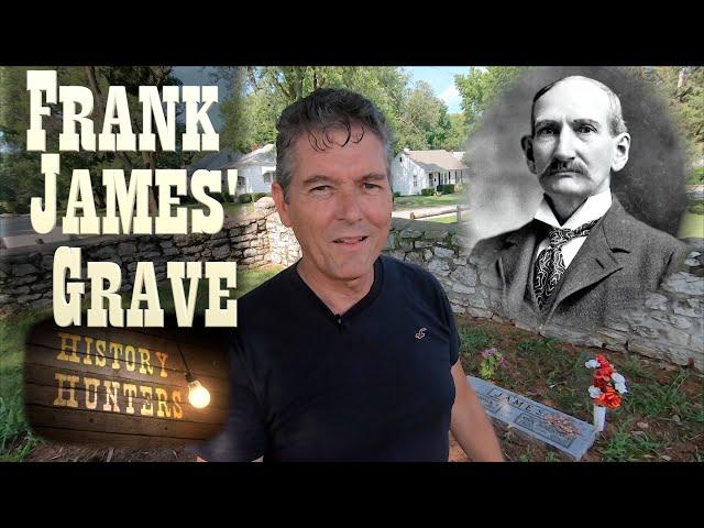 Outlaw Frank James' Grave in Independence, Missouri