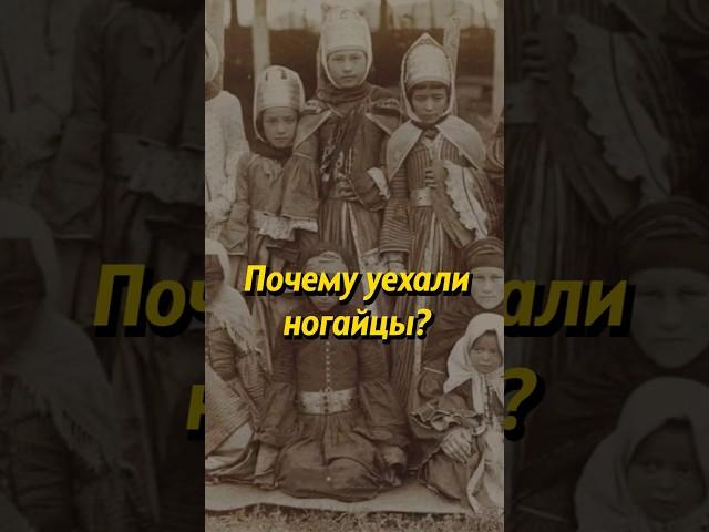 Почему ногайцы уехали из Новороссии? #россия #историяроссии #история #историяруси #наука #факты