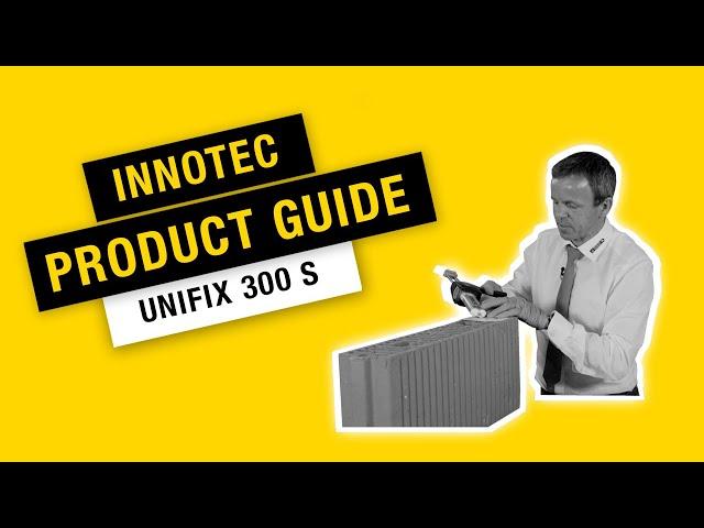 [Innotec Product Guide] Unifix 300 S - der 2K-Flüssigdübel