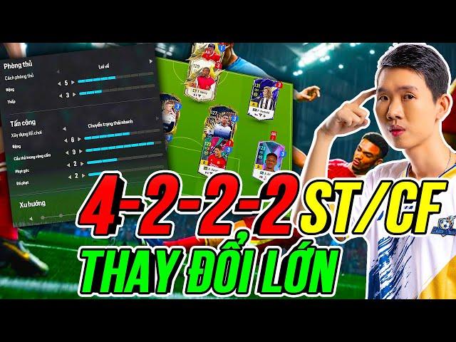 THÀNH HOÀ | CHI TIẾT 4222 ST/CF THAY ĐỔI LỚN SAU ROSTER UPDATE | FC ONLINE