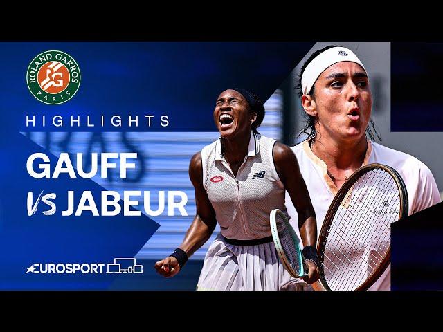 Coco Gauff vs Ons Jabeur | Quarter-Final | French Open 2024 Extended Highlights 