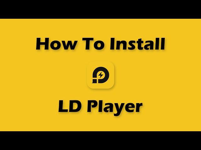 #howto #install LD Player #ldplayer 9 in win10/11 | Run Android in PC