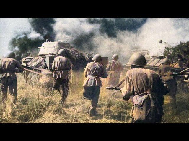 WW2: Battle Of Kursk (Intense Footage)