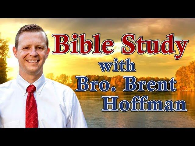 What One Person Can Do - Bro. Brent Hoffman