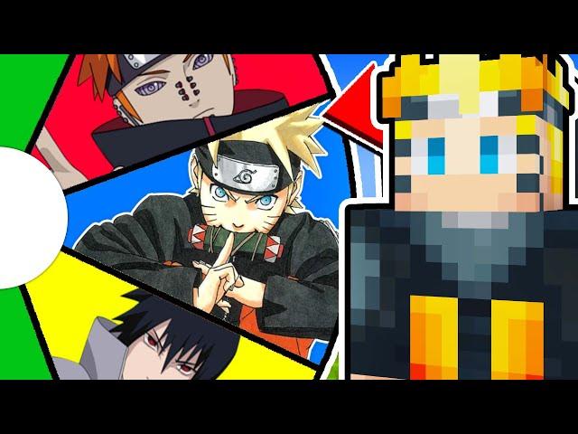 We RANDOMLY Choose our NARUTO Powers in Minecraft, then battle!