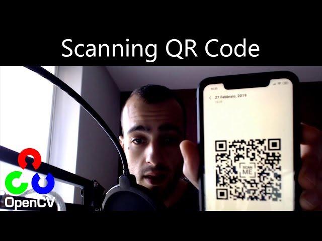 Scanning Qr Code - Opencv with Python