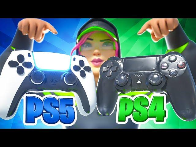 PS5 vs PS4 CONTROLLER in FORTNITE! - Welcher ist BESSER für RUBIX? 