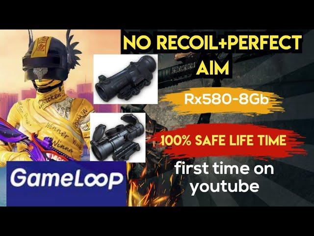 No Recoil+Perfect Aim Emulator PUBG Mobile 100% safe