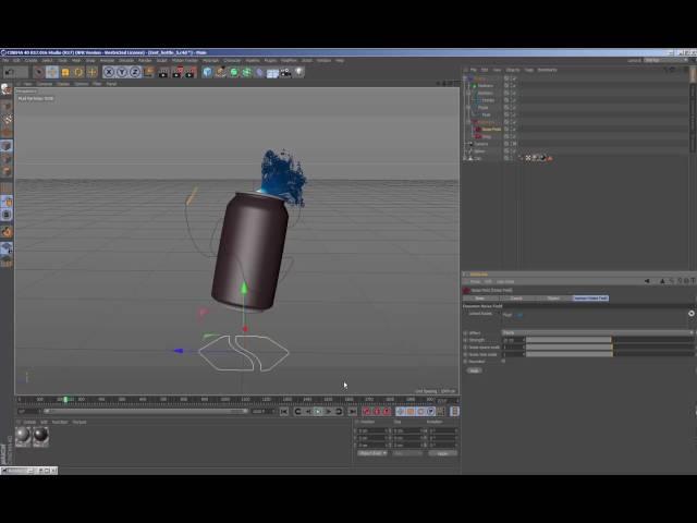 Tutorial - Your first simulation: Simple Fluid Setup in RealFlow | Cinema 4D