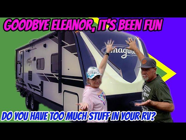 Saying Goodbye to our RV | Is your RV overweighted? | What not to carry in your RV