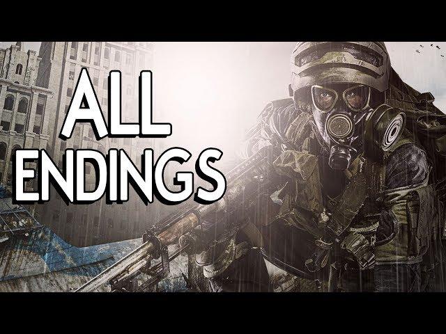 Metro Last Light Redux - All Endings (Good Ending/Bad Ending)