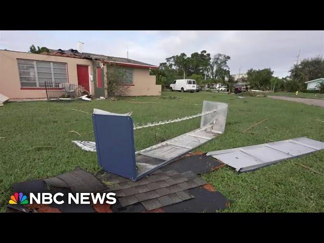 Barrier islands hit hard, again, by Hurricane Milton