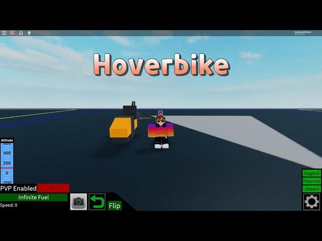 Roblox Plane Crazy  Hoverbike