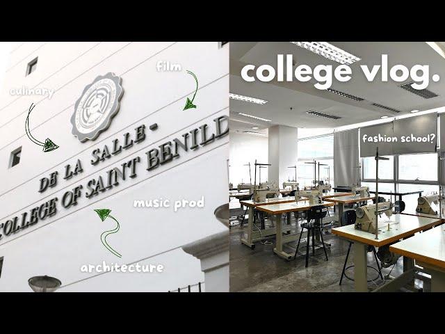 College Vlog | Benilde, Arts School, Campus Tour, DLS-CSB | @izzysarchives​