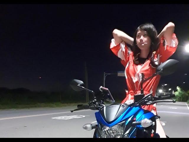 Kimono + Motorcycle = ️️️~ sweet sweet revving~