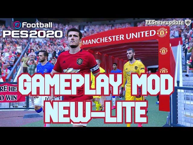 PES 2020 Gameplay Mod NEW-LITE by Gabe.Paul.Logan