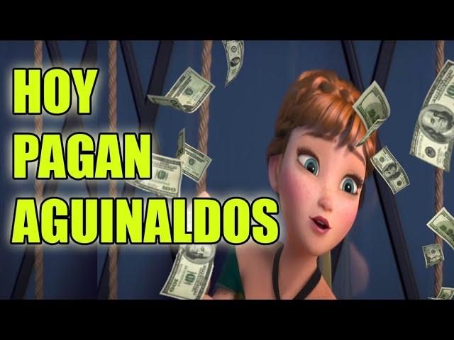 HOY PAGAN AGUINALDOS | FROZEN | PARODIA | KradRaven89