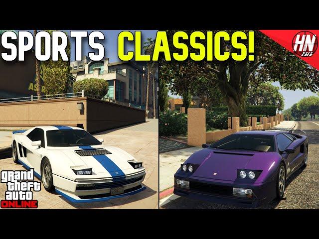 Top 10 Fastest Sports Classic Cars In GTA Online (2022)