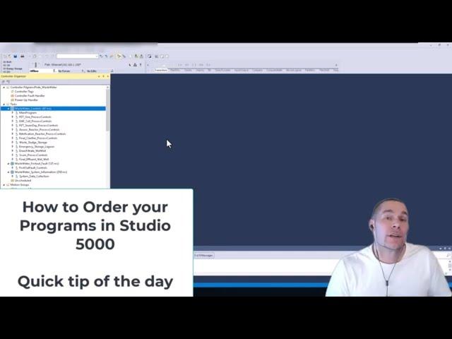 PLC Program Structure in Studio 5000 | How to Adjust Them