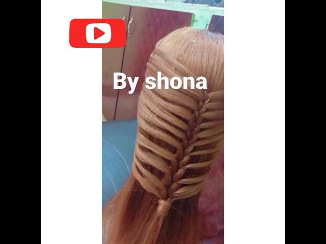 beautiful  party hair style for girls #youtube #shorts #fashionland by shona