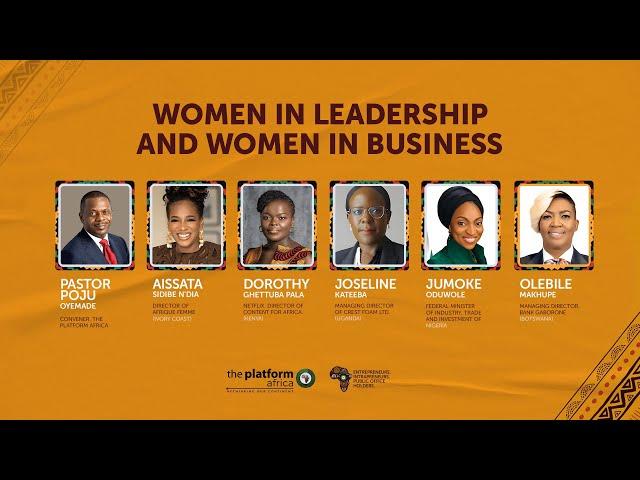 THE PLATFORM AFRICA - WOMEN IN LEADERSHIP AND WOMEN IN BUSINESS || MAY 1ST 2025